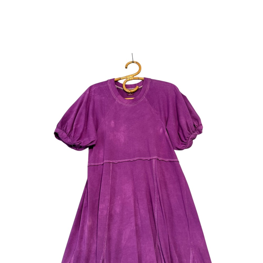 Free People | Free-est | Brentwood Maxi Dress Washed Purple Cotton Casual Size S - Picture 3 of 14